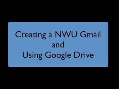 NWU Gmail .
